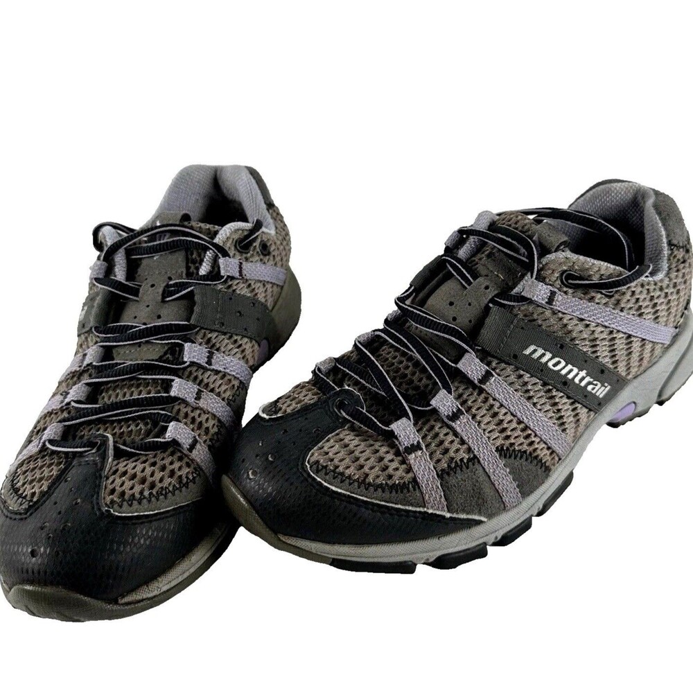 Montrail Gryptonite Integrafit GORE-TEX Womens Shoes 7.5 Hiking Trail Gray Lilac